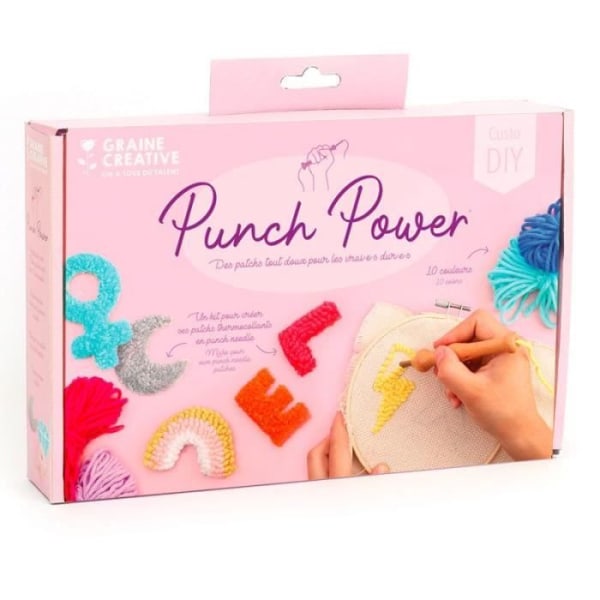 Jag skapar mina punch-on-punch-nållappar - DIY-låda