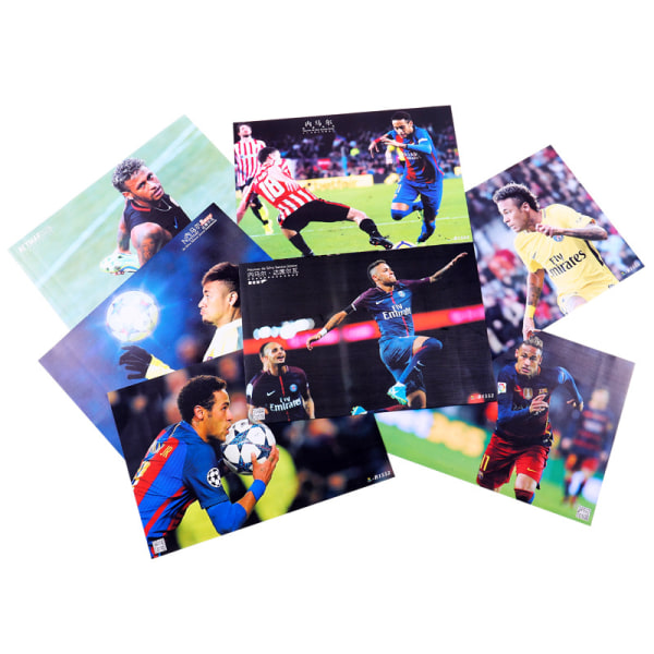 5 reklamaffischer för fotbolls-VM 2022 (Neymar)