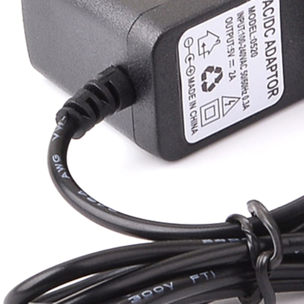 5V Power Adapter INPUT: AC 100-240V , OUTPUT: 5V, 2A 50/60Hz. for