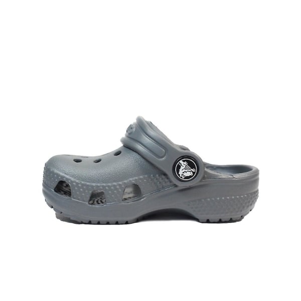Crocs Classic Clog | Toddler skiffergrå | Sommarskor för barn Slate Grey C6 Slate Grey C6
