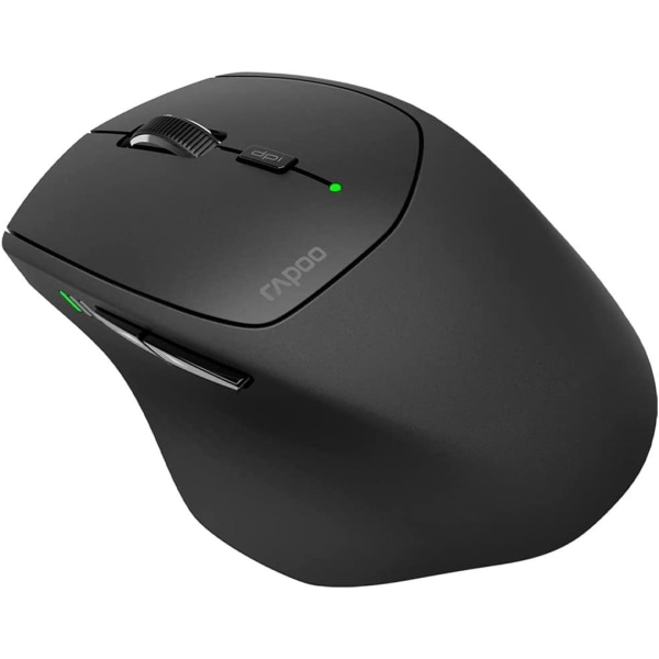 Multi-Device Trådlös mus, Bluetooth 5.0 & 3.0 Mouse 2.4G trådlös bärbar  optisk mus med USB Nano-mottagare, Ergonomic Si 963e | Fyndiq
