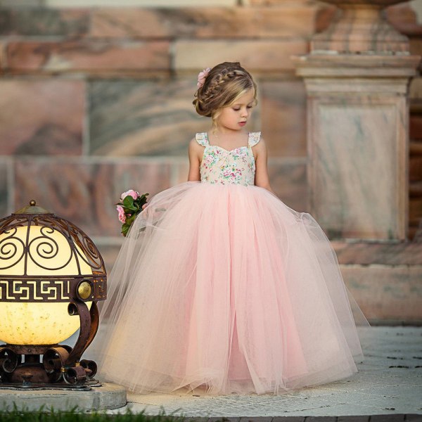 Betterlifefg-Europeiska och amerikanska barnkläder Princess kjolar, stora  barns eleganta och söta mesh puff kjol, rosa, b5e1 | Fyndiq