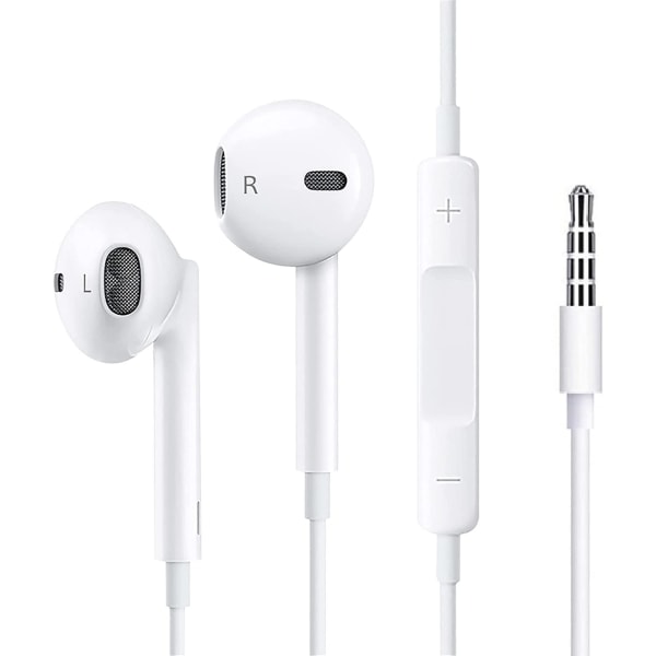 Kompatibel med iphone In-Ear hörlurar Volymkontroll hörlurar b52e | Fyndiq