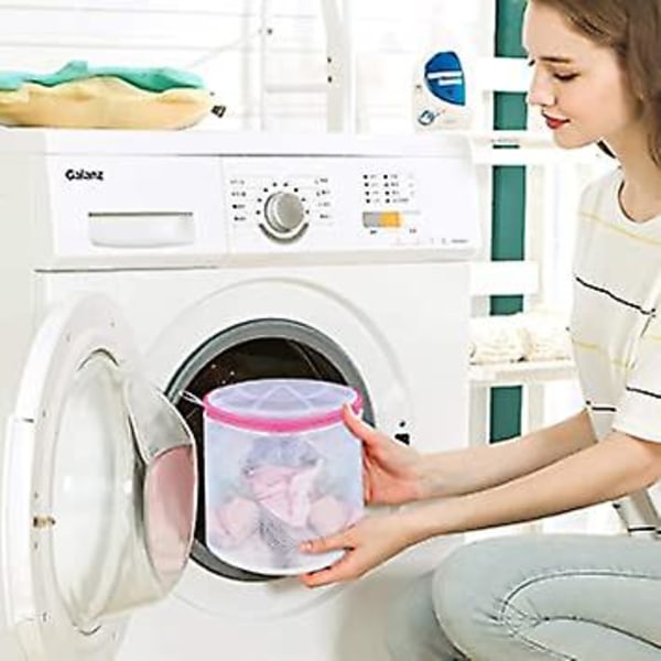 2st BH-tvättväska för tvättmaskin, Liwilong-bh-påsar för tvätt, behå-tvätt, sockpåse för tvättmaskin, tvättpåse för underkläder, bh-tvätt P