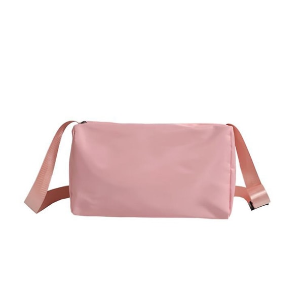 Reseaxelväska Robust ryggsäck Vattentät resväska Förstärkt ryggsäck (stor storlek, rosa)