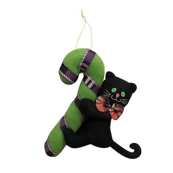 Halloween Kreativa hängande dockor Presenter Plyschhänge Dekorativa rekvisitaSvart katt