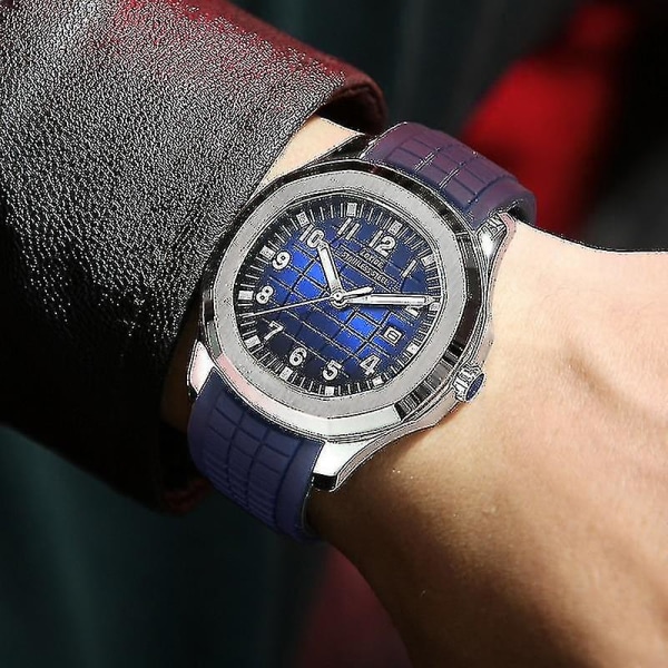 Wrist Watch Men Luxury Brand Set Quartz 50m Waterproof Men Watch Luminous Sport Military Watch(blue)