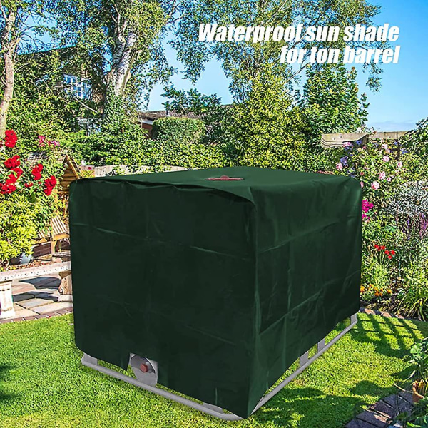 Tank Cover, Tarpaulin For Water Tank 1000l, Ibc Container Cover, Tarpaulin Gift