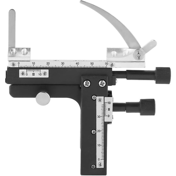 Professionell Fästbar Mekanisk X-y Flyttbar Scenbromsok Med Skala För Mikroskop