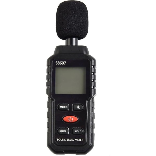 Decibel Tester Volymmätning Detektor Ljudnivåmätare Handhållen Decibel Noise Measurement Tester 30-130 Db