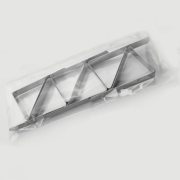 6st rostfritt stål triangulära dukklämmor Utomhuscamping Festbord Anti-halk Fästklämma Säkringshållare Användbar GadgetRöd