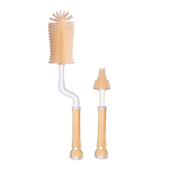 1pcs -  Bottle Brush Setsilicone  Bottle Brush Set, Used For Cleaning  Bottles, Water Cups, Nipple B