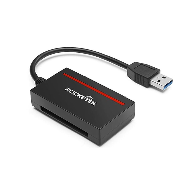 Usb3.0 till Sata Cfast kortläsare Multifunktionell 2-i-1 Easy Drive Line