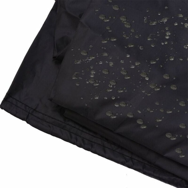 MINKUROW Bcc cover 100 % vattentätt och vindtätt svart Oxford cover med dragsko för golvmontering (2xs, 80 x 66 x 100 cm)