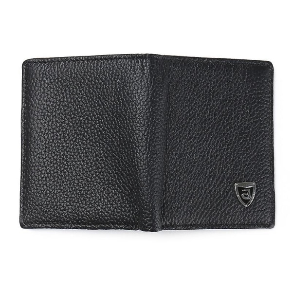 Stor klassisk plånbok med myntfack - Certifierat Rfid Nfc-skydd - Rymlig plånbok - Plånbok för män och kvinnor