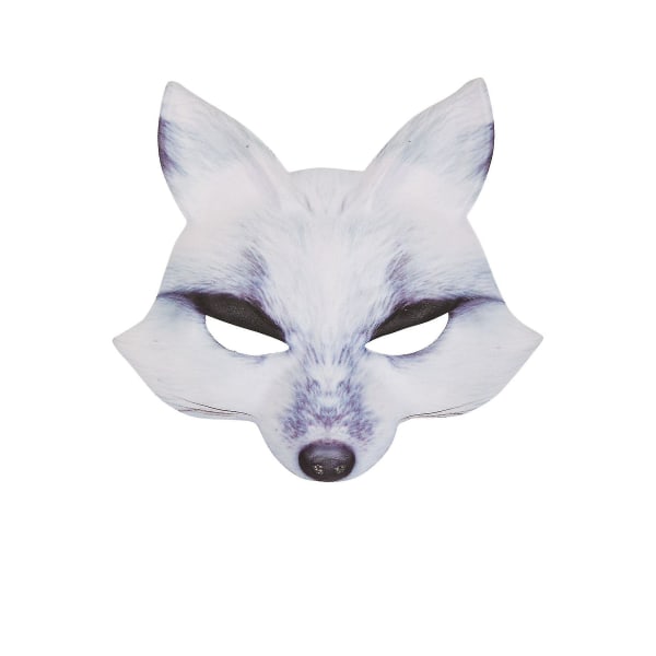 Wolf Mask Valkoinen Eva