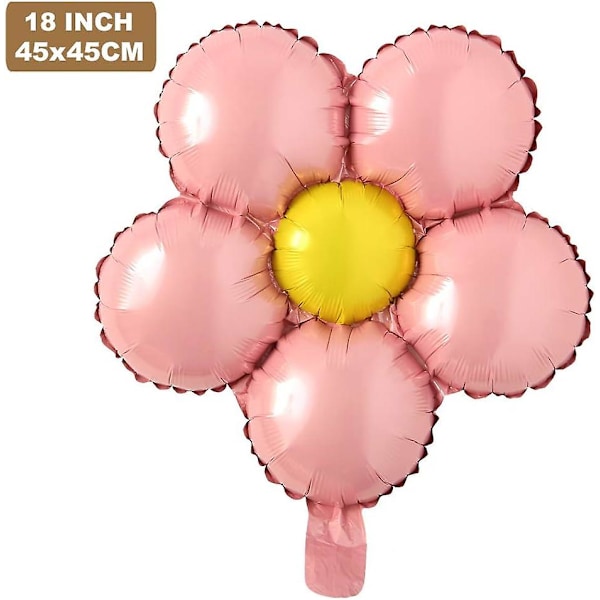 10 st, Fembladiga Blommor Aluminiumfolie Ballonger Söta Leksaker Bröllopsgåvor Och Presenter 18 tum Dusch Födelsedagsfest Dekoration