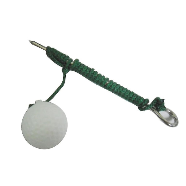 Golf Fly Rope Driving Ball Practice Aid Tool Bærbar golfball med snor