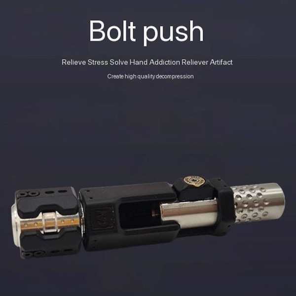 Bolt-Shape Fidgets leketøy for stressavlastning Anti-trykk lette leker for barn Voksen (1 STK)