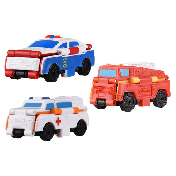 Inerti Impact Deformation Legetøjsbiler Bærbare friktionsdrevne kollisionsdeformationsbiler til børn Drenge Piger Legetøjsgave（Specialkøretøj)