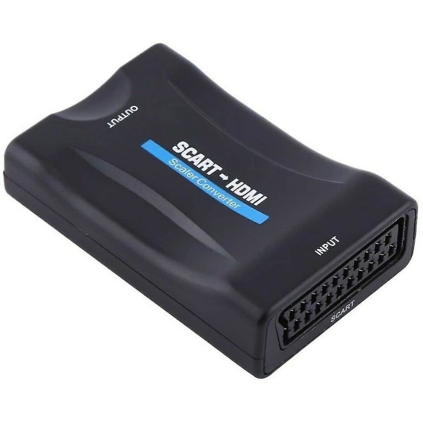 Scart til HDMI-konverter, Audio Video Converter-skaleringsadapter