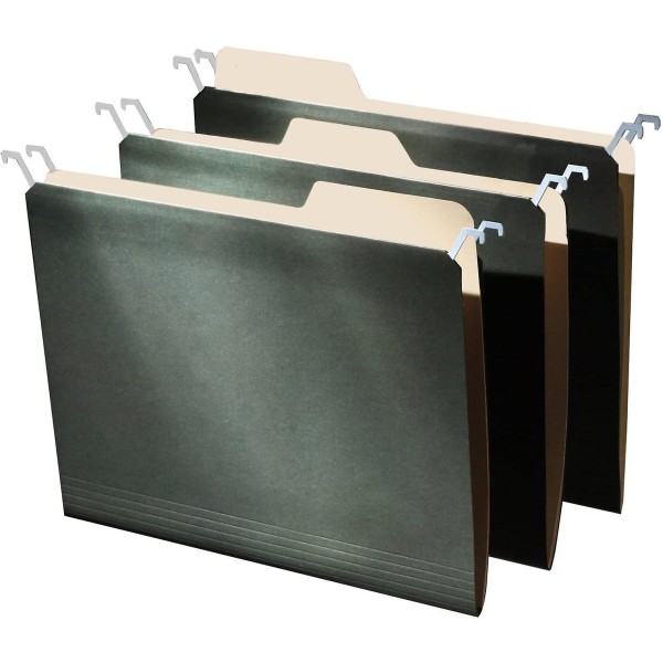 Hanging File Folders For Filing Cabinet Storage - Pack Of 9, Letter-sized File Folder Set For Documents And Valuables - Filing Products For Organizati