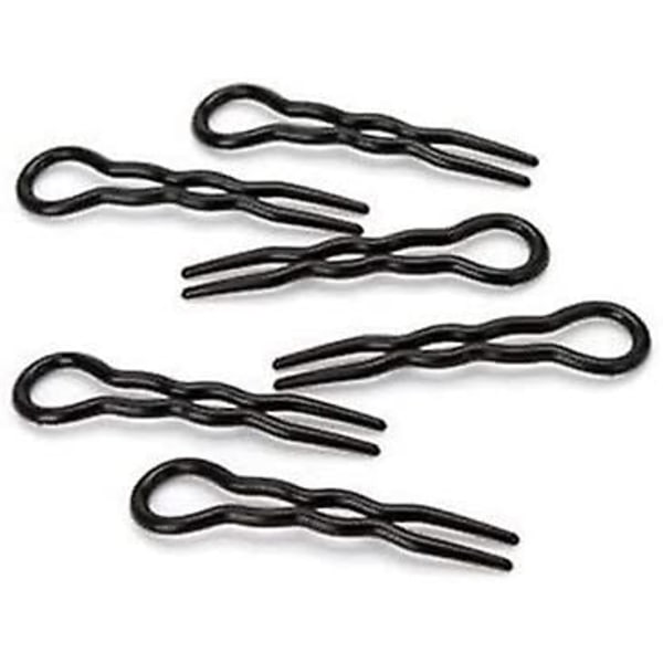 Office Lady Style Magic Simple Fast Spiral Hair Braid Twist Styling Tool Clip Pin 3pc (style 1)