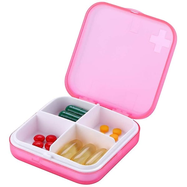 Pill Organizer - Portable Pill Box Small Pill Container