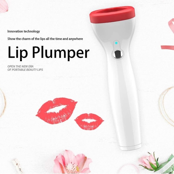 Lips Enhancer Lip Pump Plumper Electric Lips Enlarge Lip Pump Sexig Lip Enhancer Fuller Lips