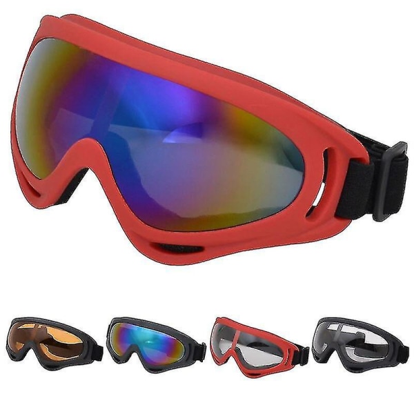 Anti-uv Ski Snowboard Goggles Solbriller Briller Vindtett sportsutstyr Profesjonell vinterskibriller for barn Menn Kvinner