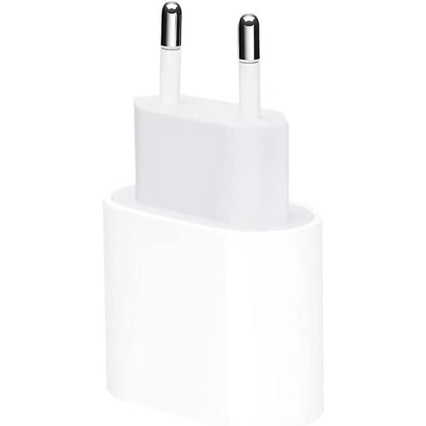 Snabbladdare USB C 20W - MFi-certifierad - Kompatibel med PD och QC3.0 Typ-C Snabbladdare Kompatibel med iPhone, iPad, Samsung