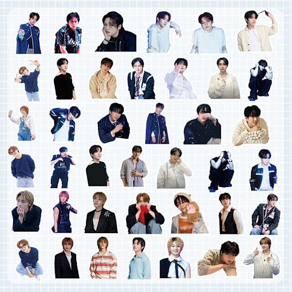 Stray Kids Stickerpak 120 Laptop Stickers Straykids Stickers Vinyl Stickers