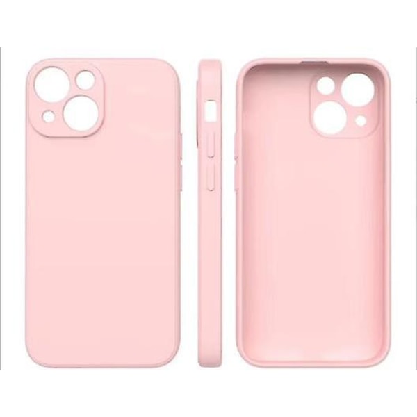 2 stycken grönt flytande case kompatibelt med Iphone 13 6,1 tum, individuellt skydd för varje lins Förtjockat premium case för Iphone