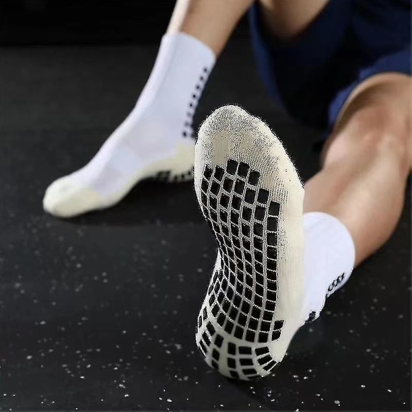 Exquisite Anti Slip Soccer Socks Cotton Football Men Grip Socks