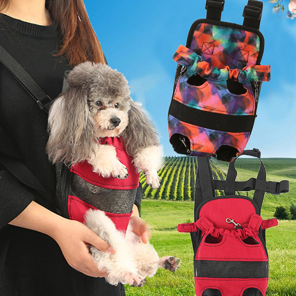 Reseryggsäck för husdjur Bärbar ryggsäck för små hundar Husdjurstillbehör Sl