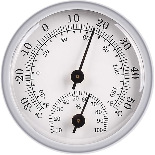 Termometer Hygrometer, Fuktsensor Monitor Detektormätning, Analog termometer som används i en inre/exteriör fuktig miljö