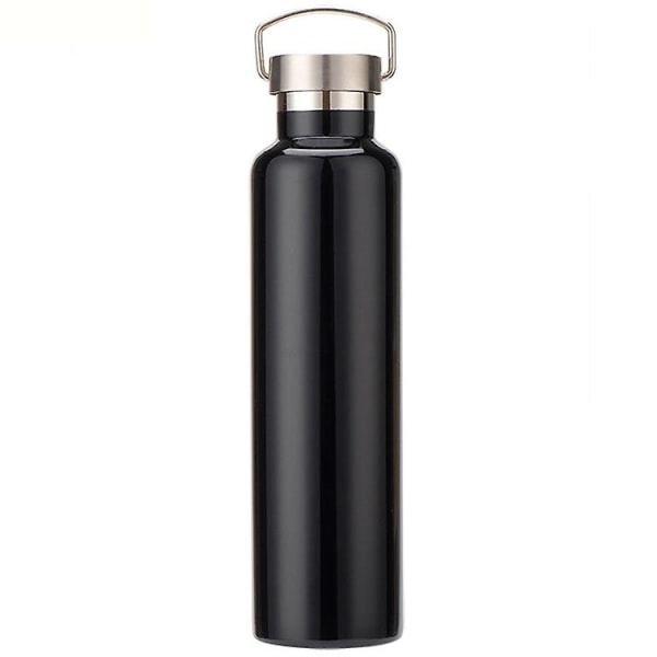 304 vakuum i rostfritt stål vakuumflaska dubbellager stor kapacitet utomhus vattenflaska bergsklättring sport flaska, kapacitet: 1000 ml