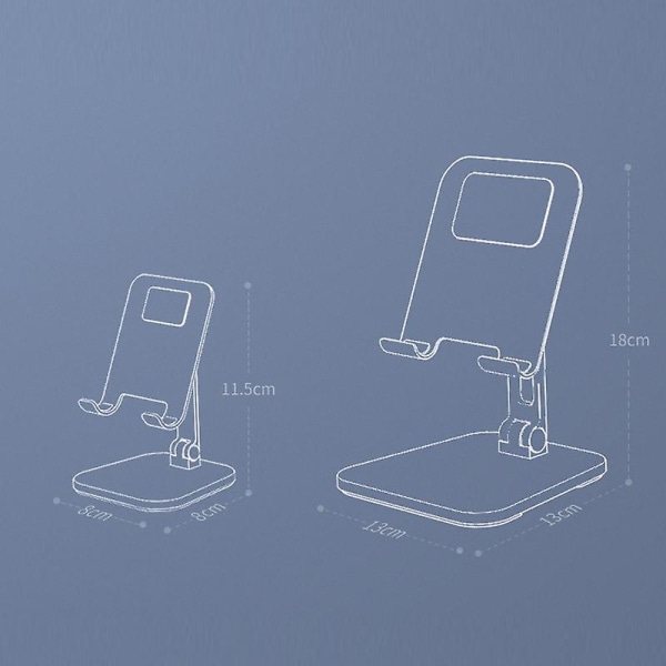Ssky Folding Tablet Stand, Storlek: Large , Färg: Grön