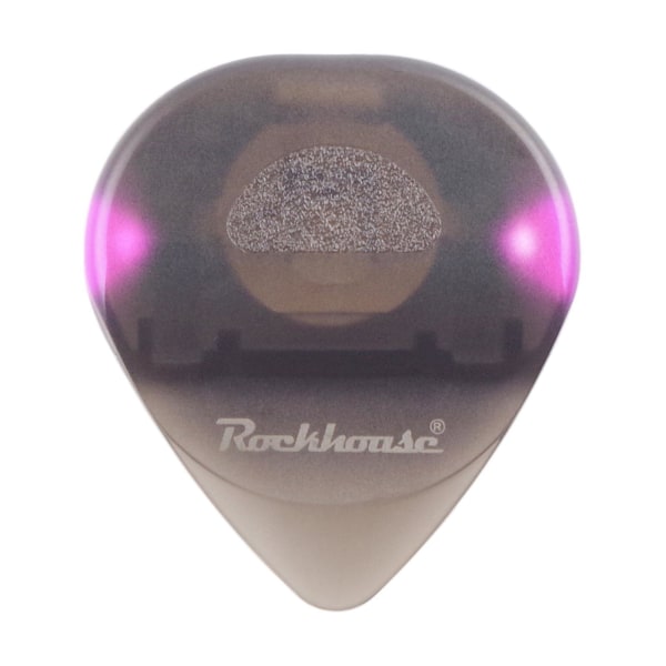 LED-guitarspilleværktøj Personlig glødende guitarplekter Guitartilbehør (type to, UV)