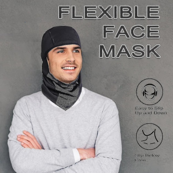 Ski Mask Balaclava, 3d Ski Mask, for menn, balaclava Ski Mask Winter Mask