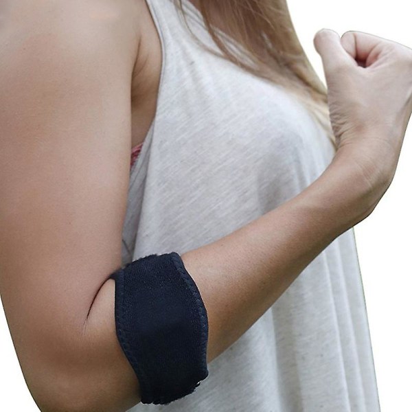 2-pack Tennisarmbands | Armbågsstöd för Män & Kvinnor | Armstöd för Tennisarmbåge, Golfarmbåge, Smärtlindring | Armbågsbandage med EVA-kompression