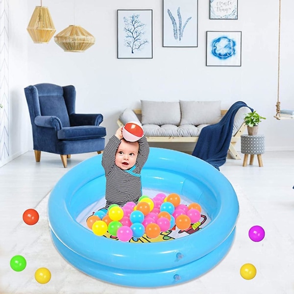 Baby Paddling Pool - Inflatable Small Blow Up-inflatable Swimming Pool Thick