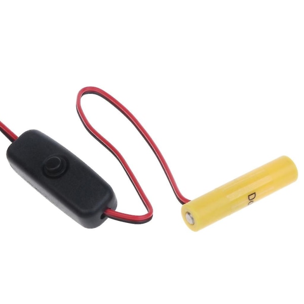 Type-c/usb til 4,5v strømforsyningsledning 3x Aaa batterieliminatorlinje med bryter（USB-modell）