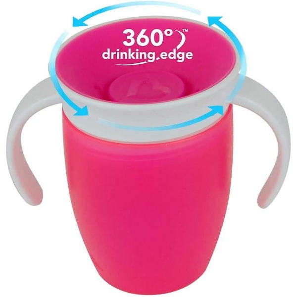 Miracle 360 ​​Learning Cup - Rosa - 240ml