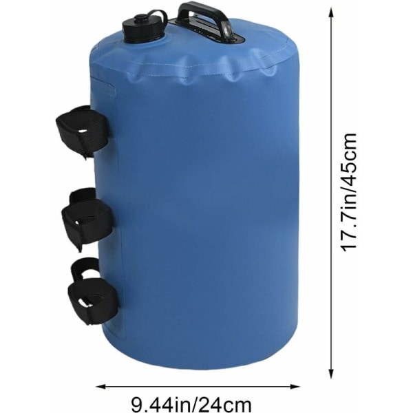 MINKUROW Heavy Duty viktväskor Tjocka sand- och vattenviktspåsar - Outdoor Instant Canopy Sandbags Blå