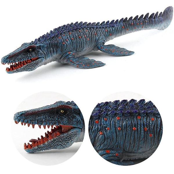 Fisk för tank prydnad samling figur för akvarium modell realistisk dinosaurie