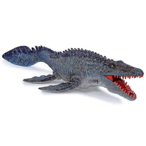 Stor Mosasaurus leketøy, realistisk Dyphavsmonster plast dyremodell