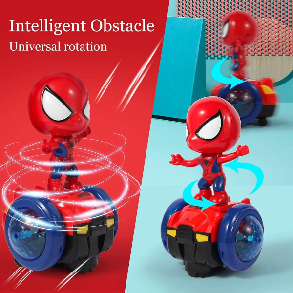 Dancing Spider Robot Toys Interactive Musical Super Hr Billeksak Blinkande lampor Intelligent Interactive Educational Robot For Cirldent Day Födelsedag Gi