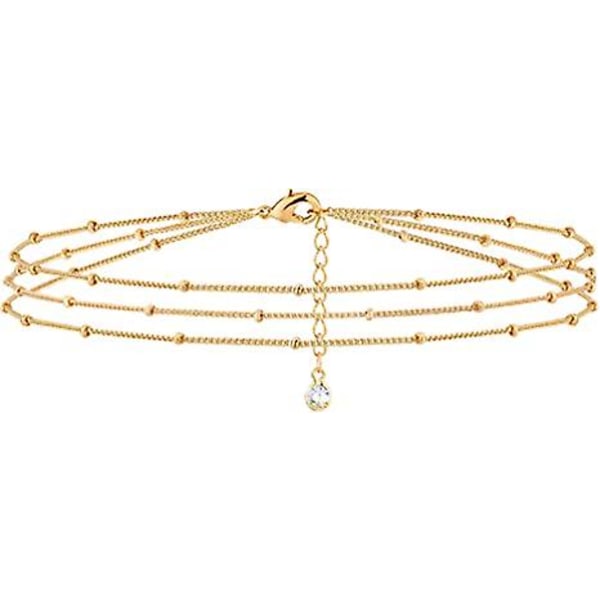 Guld Tiny Pearl Armband, 14k guldpläterad söt pärlstav Sötvatten odlade pärlor Tiny Charm Sött handgjort armband för kvinnor