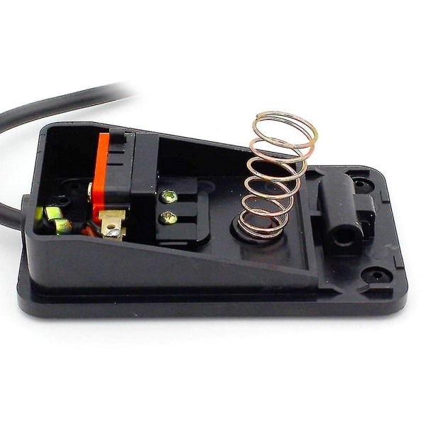 Anti-skli metall Momentary Electric Power Foot Pedal Switch Industrielle rekvisita
